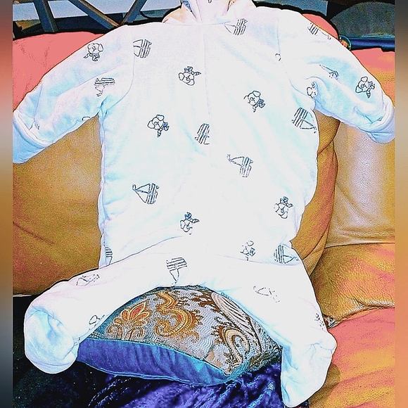 First Impressions-SOFTEST SNOWSUIT-Complete Blue Snow Bundle Suit - Picture 4 of 6